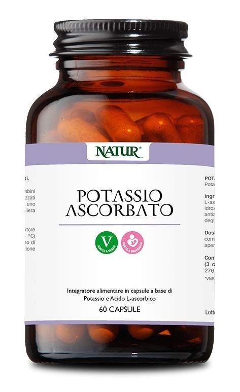 POTASSIO ASCORBATO 60 CAPSULE - Farmamood