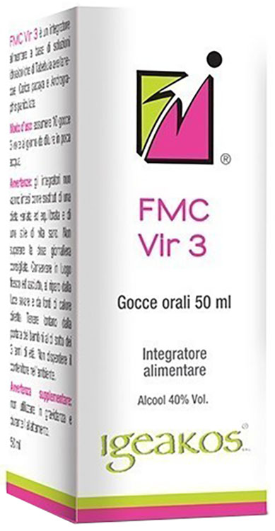 FMC VIR 3 GOCCE ORALI 50 ML - Farmamood