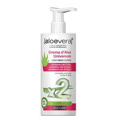 ALOEVERA2 CREMA D'ALOE UNIVERSALE VISO MANI E CORPO 300 ML - Farmamood