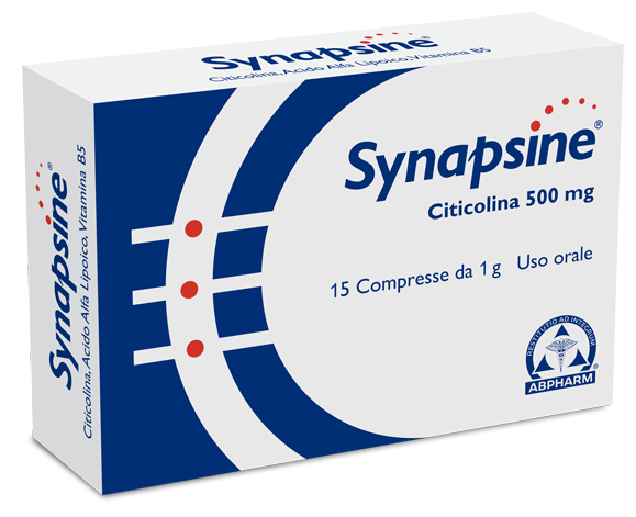 SYNAPSINE BLISTER 15 COMPRESSE ASTUCCIO 15 G - Farmamood