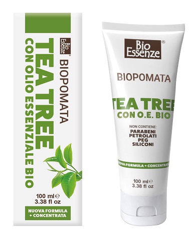 BIOPOMATA TEA TREE 30% BIO TUBETTO 100 ML - Farmamood