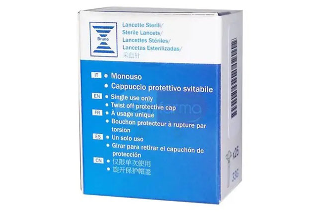 LANCETTE PUNGIDITO BRUNO 25 PEZZI - Farmamood
