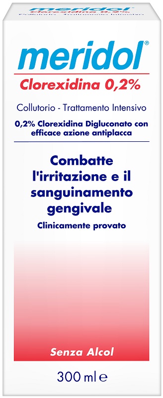 MERIDOL CLOREXIDINA 0,2% COLLUTORIO 300 ML - Farmamood