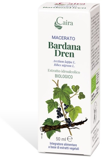 CAIRA BARDANADREN MACERATO IDROALCOLICO BIO GOCCE 50 ML - Farmamood