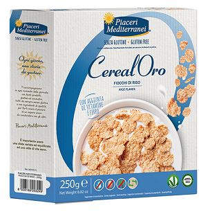 PIACERI MEDITERRANEI CEREALORO FIOCCHI DI RISO 250 G - Farmamood