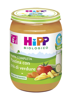 HIPP BIO HIPP BIO PAPPA PRONTA PAST TRIS DI VERDURE 190 G - Farmamood