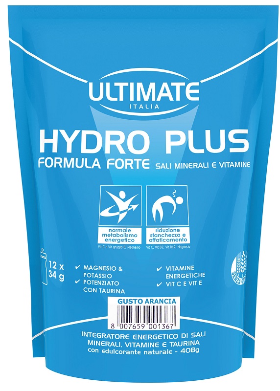 ULTIMATE ITALIA HYDRO PLUS ARANCIA BUSTA 420 G - Farmamood