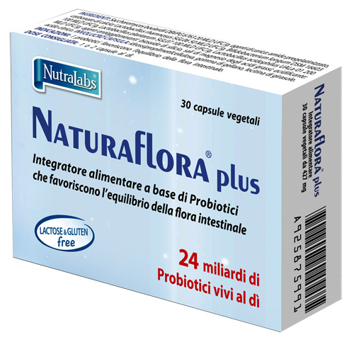 NATURAFLORA PLUS 30 CAPSULE VEGETALI - Farmamood