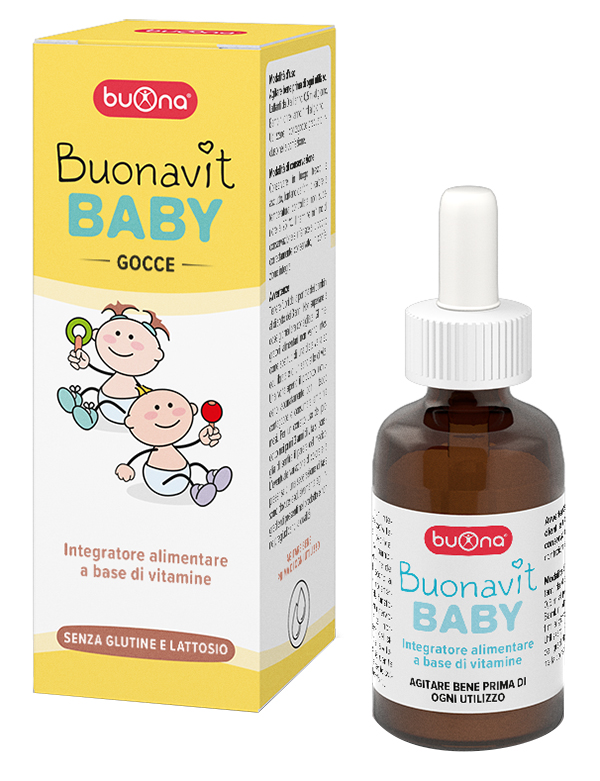 BUONAVIT BABY GOCCE 20 ML - Farmamood