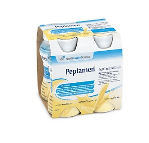 PEPTAMEN VANIGLIA 4 X 200 ML - Farmamood