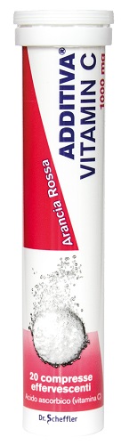 ADDITIVA VITAMINA C ARANCIA ROSSA 1G 20 COMPRESSE - Farmamood
