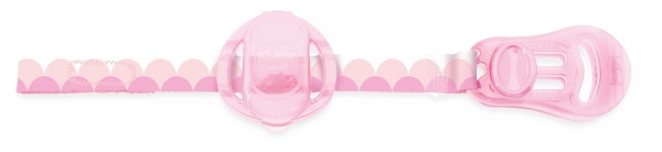 CHICCO CLIP SALVASUCCHIETTO ROSA 1 PEZZO - Farmamood