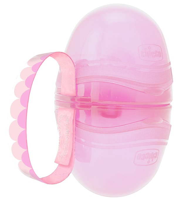 CHICCO PORTASUCCHIETTO DOPPIO ROSA 1 PEZZO - Farmamood