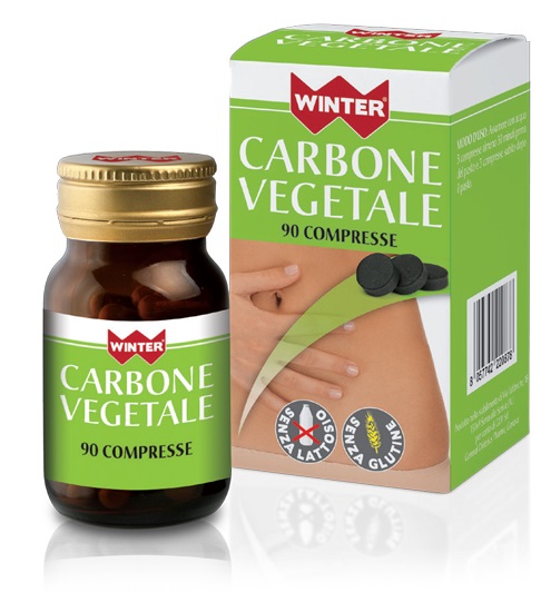 WINTER CARBONE VEGETALE 90 COMPRESSE - Farmamood
