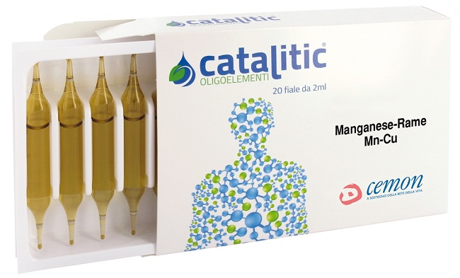 CATALITIC OLIGOELEMENTI MANGANESE RAME MN-CU 20 FIALE 2 ML - Farmamood