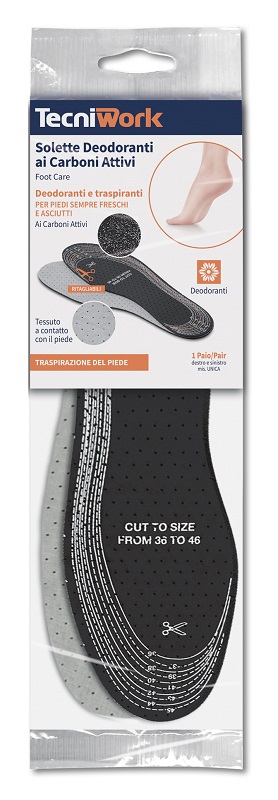 SOLETTE DEODORANTI AI CARBONI ATTIVI 1 PAIO - Farmamood