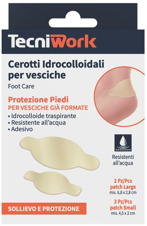 CEROTTI IDROCOLLOIDALI PER VESCICHE 5 PEZZI - Farmamood