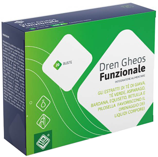 DREN GHEOS FUNZIONALE 20 BUSTINE - Farmamood