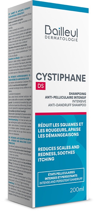CYSTIPHANE DS SHAMPOO ANTIFORFORA INTENSIVO 200 ML - Farmamood
