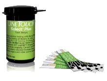 STRISCE MISURAZIONE GLICEMIA ONETOUCH SELECT PLUS 25 STRISCE - Farmamood
