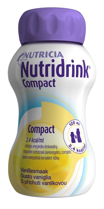 NUTRIDRINK COMPACT VANIGLIA 125 ML 4 PEZZI - Farmamood