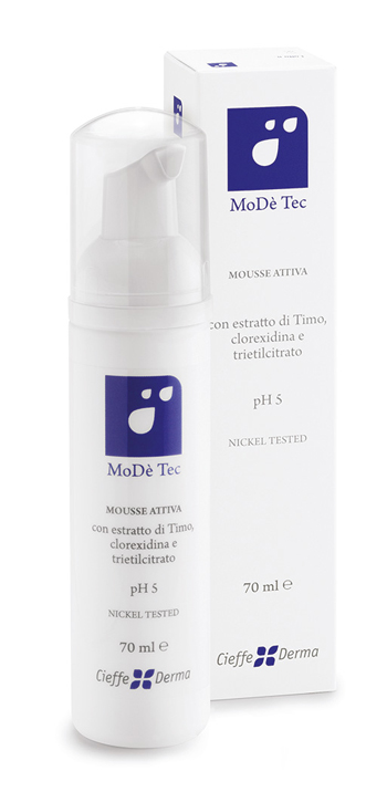 MODE' TEC MOUSSE ATTIVA 70 ML - Farmamood