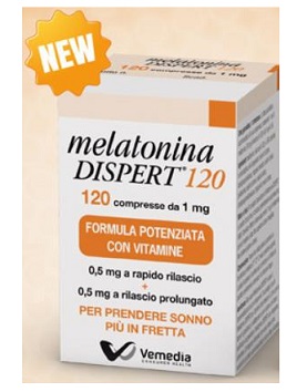 MELATONINA DISPERT 120 COMPRESSE - Farmamood