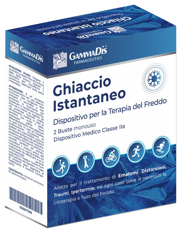 GHIACCIO ISTANTANEO TNT GAMMADIS 2 PEZZI GAMMADIS - Farmamood