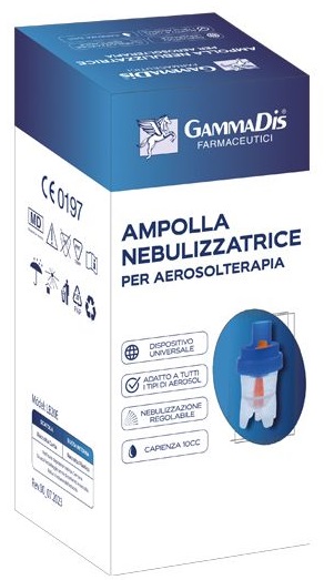 AMPOLLA AEROSOL PLASTICA GAMMADIS 1 PEZZO - Farmamood