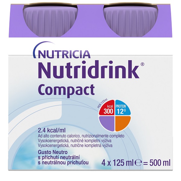 NUTRIDRINK COMPACT NEUTRO 4X125 ML - Farmamood