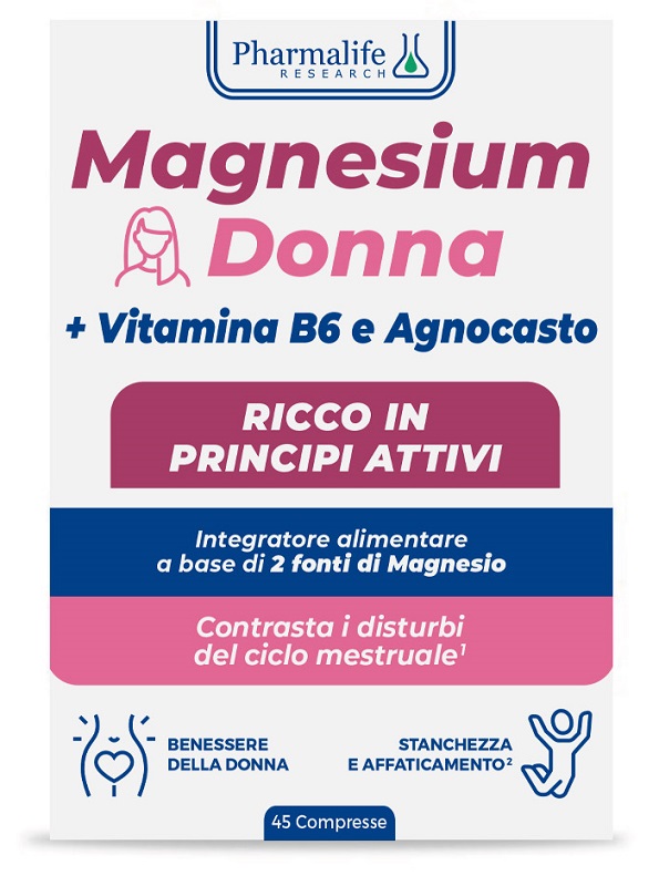 MAGNESIUM DONNA 45 COMPRESSE - Farmamood