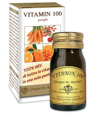 VITAMIN 100 60 PASTIGLIE - Farmamood