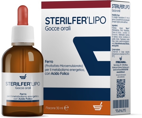 STERILFER LIPO GOCCE 30 ML - Farmamood