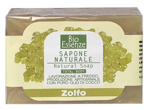 BIO ESSENZE SAPONE NATURALE ZOLFO 100 G - Farmamood