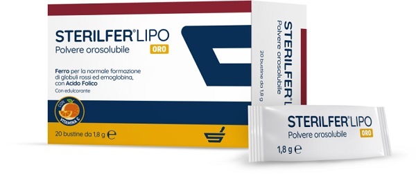 STERILFER LIPO ORO 20 BUSTINE - Farmamood