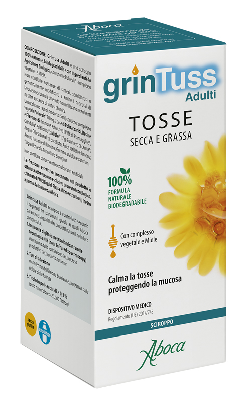 GRINTUSS ADULTI SCIROPPO 180 G - Farmamood