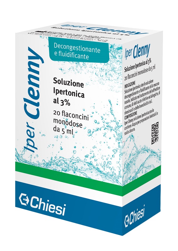 IPER CLENNY SOLUZIONE IPERTONICA MONODOSE 20 FLACONI 2 ML - Farmamood