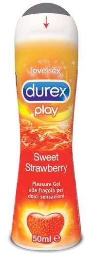 DUREX FRAGOLA GEL LUBRIFICANTE 50 ML - Farmamood