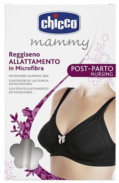 CHICCO MAMMY REGGISENO MICROFIBRA ALLATTAMENTO NERO 3C - Farmamood