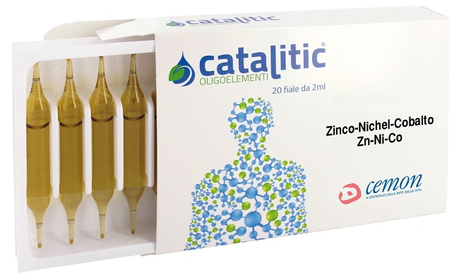 CATALITIC OLIGOELEMENTI ZINCO NICHEL COBALTO ZN-NI-CO 20 AMPOLLE - Farmamood