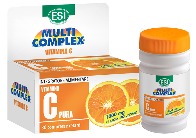 ESI VITAMINA C PURA 1000 MG RETARD 30 COMPRESSE - Farmamood