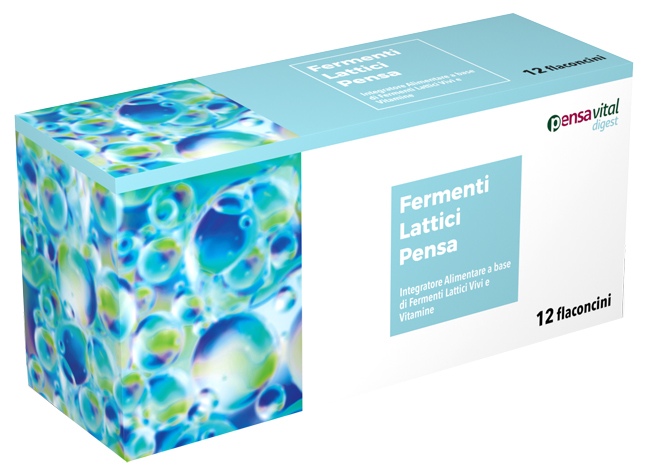 FERMENTI LATTICI PENSA 12 FLACONCINI DA 7 ML - Farmamood