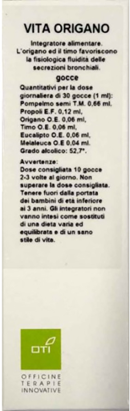 VITA ORIGANO GOCCE 30ML - Farmamood