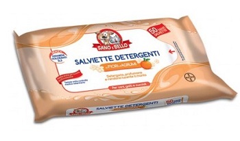 SANO E BELLO SALVIETTE DETERGENTI AI FIORI D'AGRUMI 50 PEZZI - Farmamood