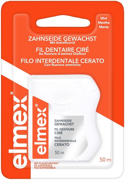 ELMEX FILO INTERDENTALE CERATO 50 METRI - Farmamood