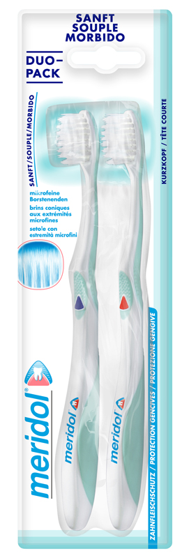 MERIDOL SPAZZOLINO MORBIDO BIPACCO - Farmamood