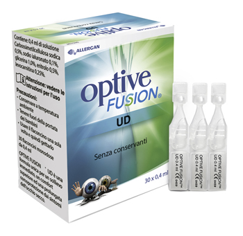 OPTIVE FUSION UD SOLUZIONE OFTALMICA STERILE 30 FLACONCINI MONODOSE 0,4 ML - Farmamood