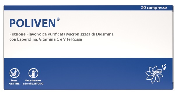 POLIVEN 20 COMPRESSE SENZA GLUTINE NATURALMENTE PRIVO DI LATTOSIO - Farmamood
