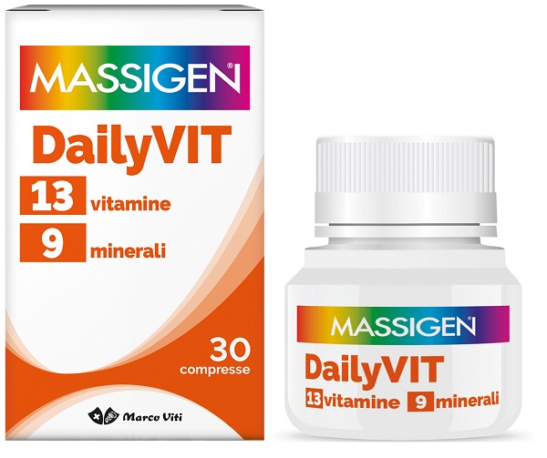 DAILYVIT+ 12 VITAMINE 11 MINERALI 30 COMPRESSE - Farmamood
