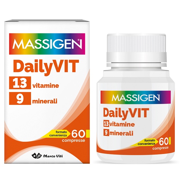 DAILYVIT+ 12 VITAMINE 11 MINERALI 60 COMPRESSE - Farmamood